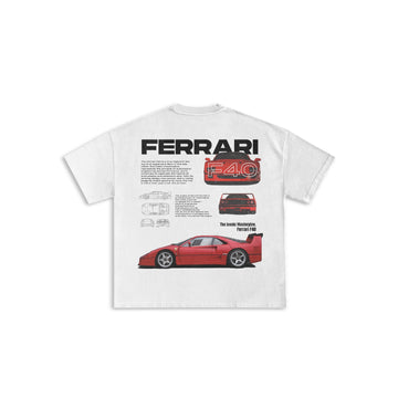 Ferrari F40 Design T-Shirt
